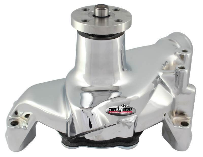 Tuff-Stuff Water Pump Long Smoothie Polished SBC 1675AB