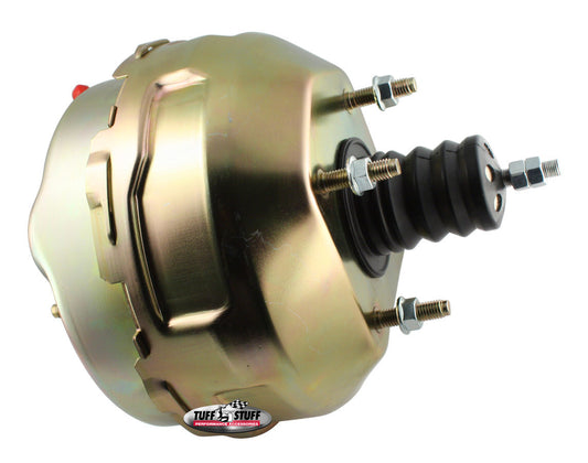 Tuff-Stuff 9" Dual Diaphragm Booster Gold Zinc 2229NB
