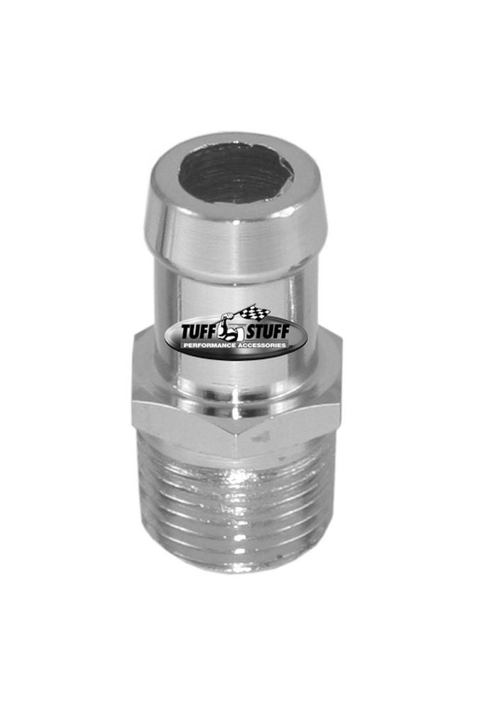 Tuff-Stuff Water Pump Chrome Hose Nipple for 5/8