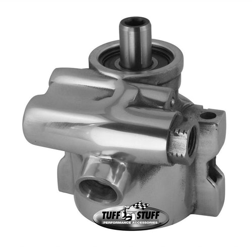 Tuff-Stuff Power Steering Pump Polished Aluminum GM LS1 6175ALP-6