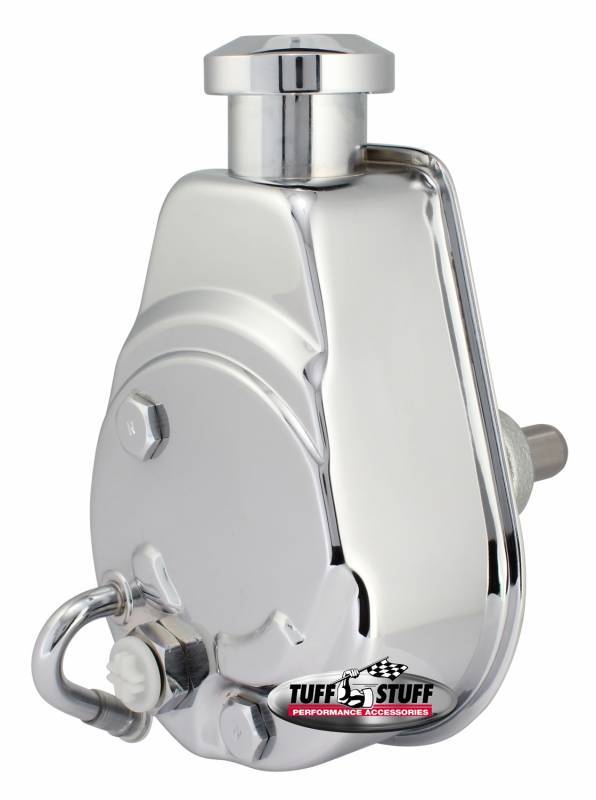 Tuff-Stuff GM Power Steering Pump Press Fit Shaft Chrome 6189A