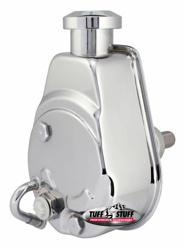 Tuff-Stuff GM Power Steering Pump Press Fit Shaft Chrome 6189A