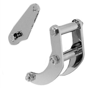 Tuff-Stuff BBC Power Steering Bracket SWP Chrome 6503A