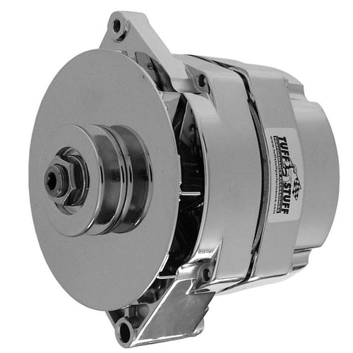 Tuff-Stuff GM Alternator 100 amp 1-Wire Polished V-Groove 7127NDP