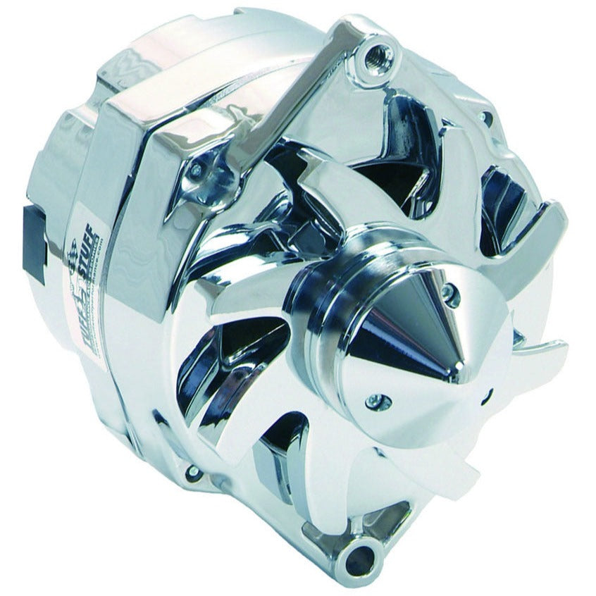 Tuff-Stuff GM Alternator 140 amp Chrome 7140ABULL