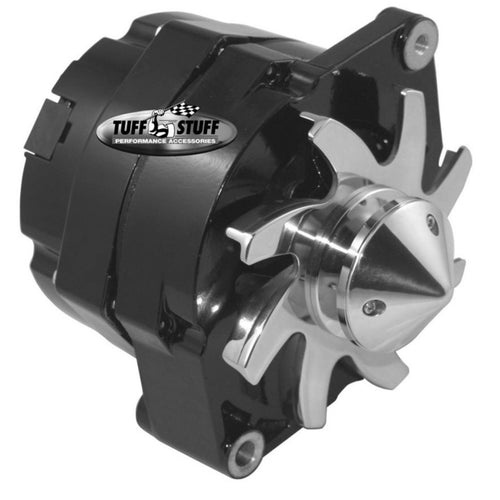 Tuff-Stuff 140 amp Alternator GM 1-Wire V-Groove 7140FBULL