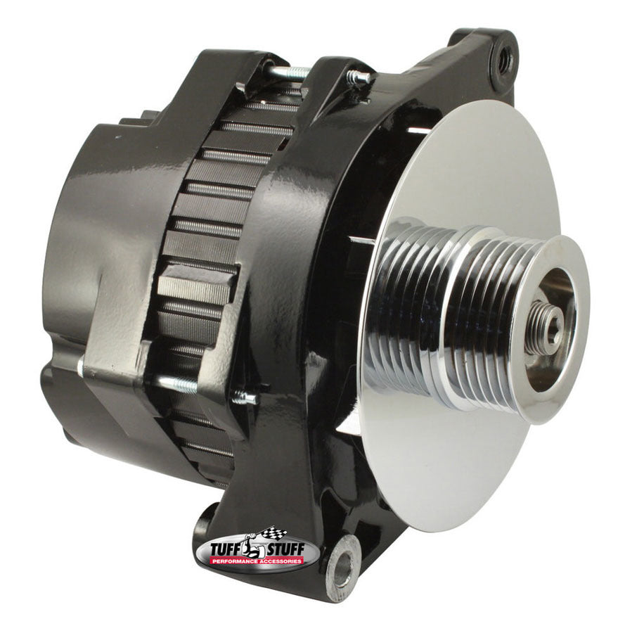 Tuff-Stuff GM Alternator 170 amp 6 Groove Black 7290NB6G