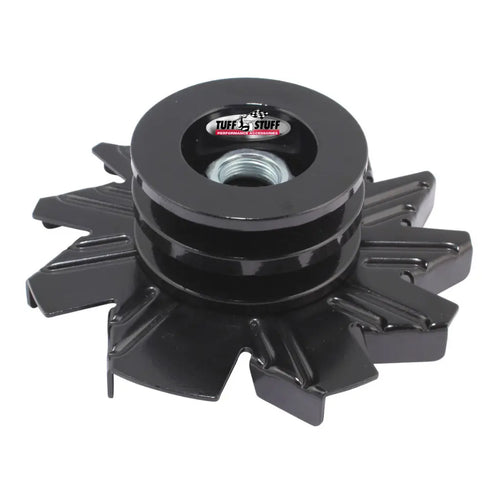 Tuff-Stuff Alternator Stealth Black Fan and Pulley Combo 7600BB