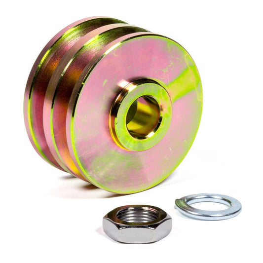 Tuff-Stuff Alternator Gold Zinc Pulley Double V 7610FD