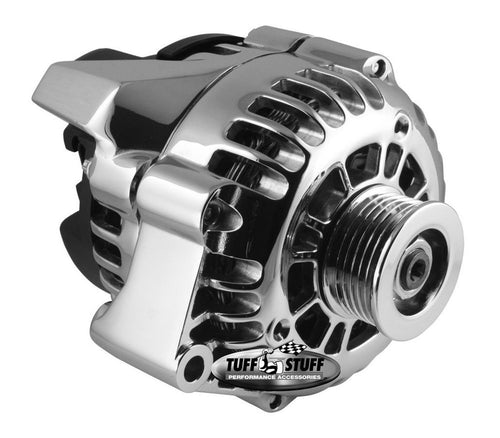 Tuff-Stuff GM LS1 Alternator 125A Polished Aluminum 8242NAP