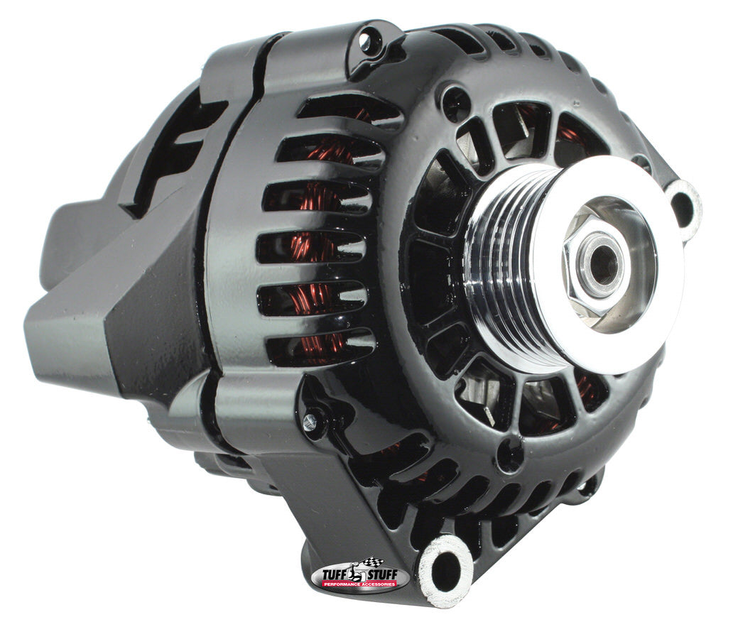 Tuff-Stuff GM Alternator LS 175amp Black 8242NB