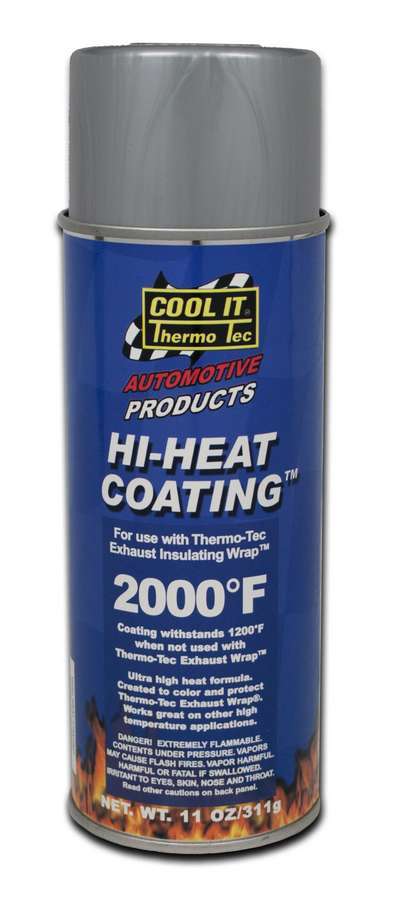 Thermo-Tec Cool It Hi-Heat Coating (Aluminum, Silver) 12002