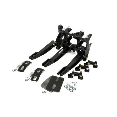 Tilton Triple Pedal Assembly Aluminum Underfoot Mount 72-616
