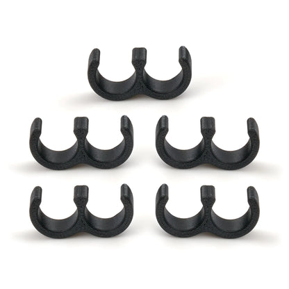 Ti22 TIP5572 Double Line Clamp -6 AN Fuel Line 5-Pack