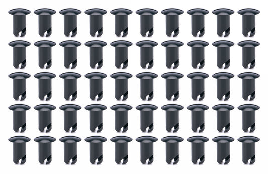 Ti22 Oval Head Buttons 0.600" Long Black (50 pk) TIP8134-50