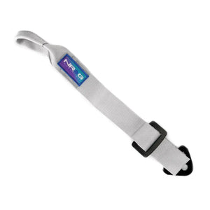 NRG Tow Strap Universal w/Loops (Silver)