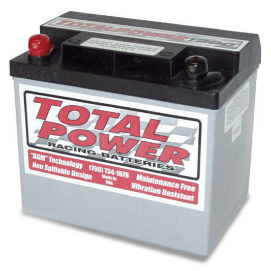 Total Power 24lb Racing Battery 385 CCA 600CA