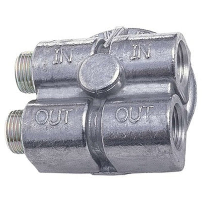 Trans-Dapt Oil Filter Horizontal Bypass Adapter 1413
