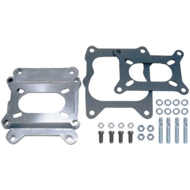 2-Barrel Carburetor to Quadrajet Manifold Adapter