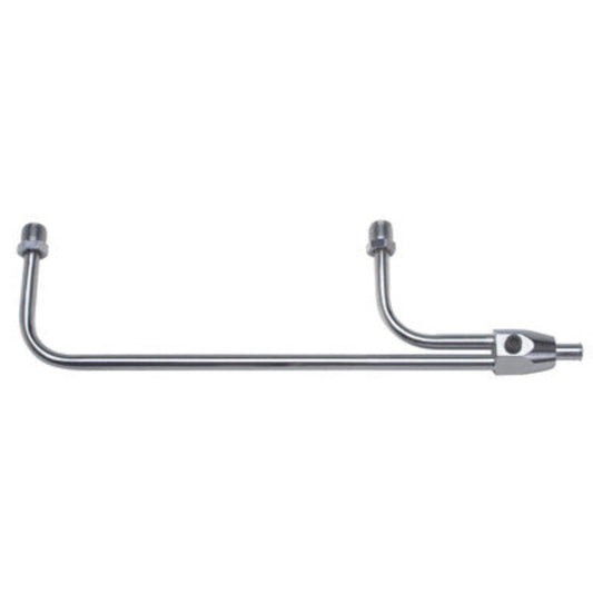 Trans-Dapt Chrome Fuel Line 2198