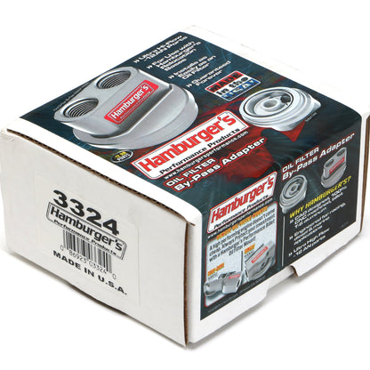 Hamburger's Oil Filter Bypass Adapter , part # 3324 