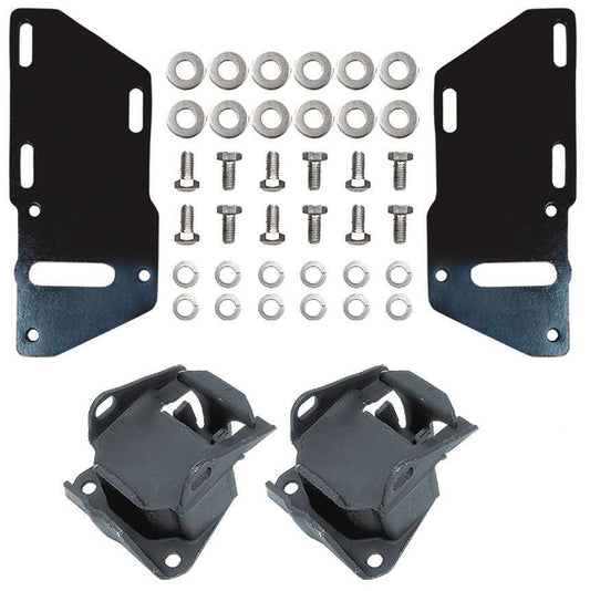 Trans-Dapt 82-97 S-10 2WD 4.3L to SBC Motor Mounts 4671