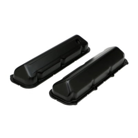 Trans-Dapt 68-88 Ford 429-460 Valve Covers Black Baffled 8732