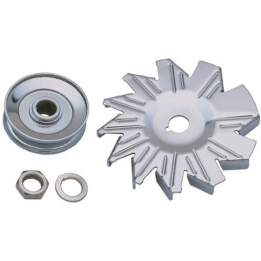 Trans-Dapt Single Groove Alternator Pulley and Fan 9446