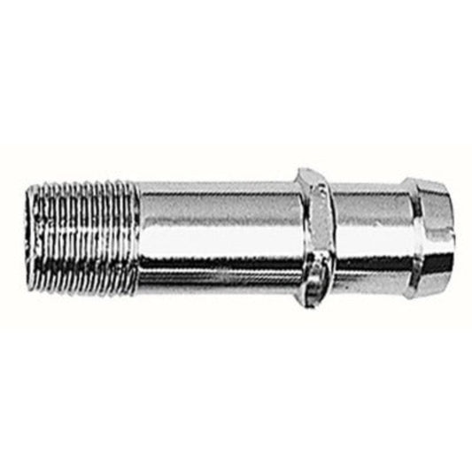 Chrome 1/2" NPT Water Pump Fitting for 3/4" Hose