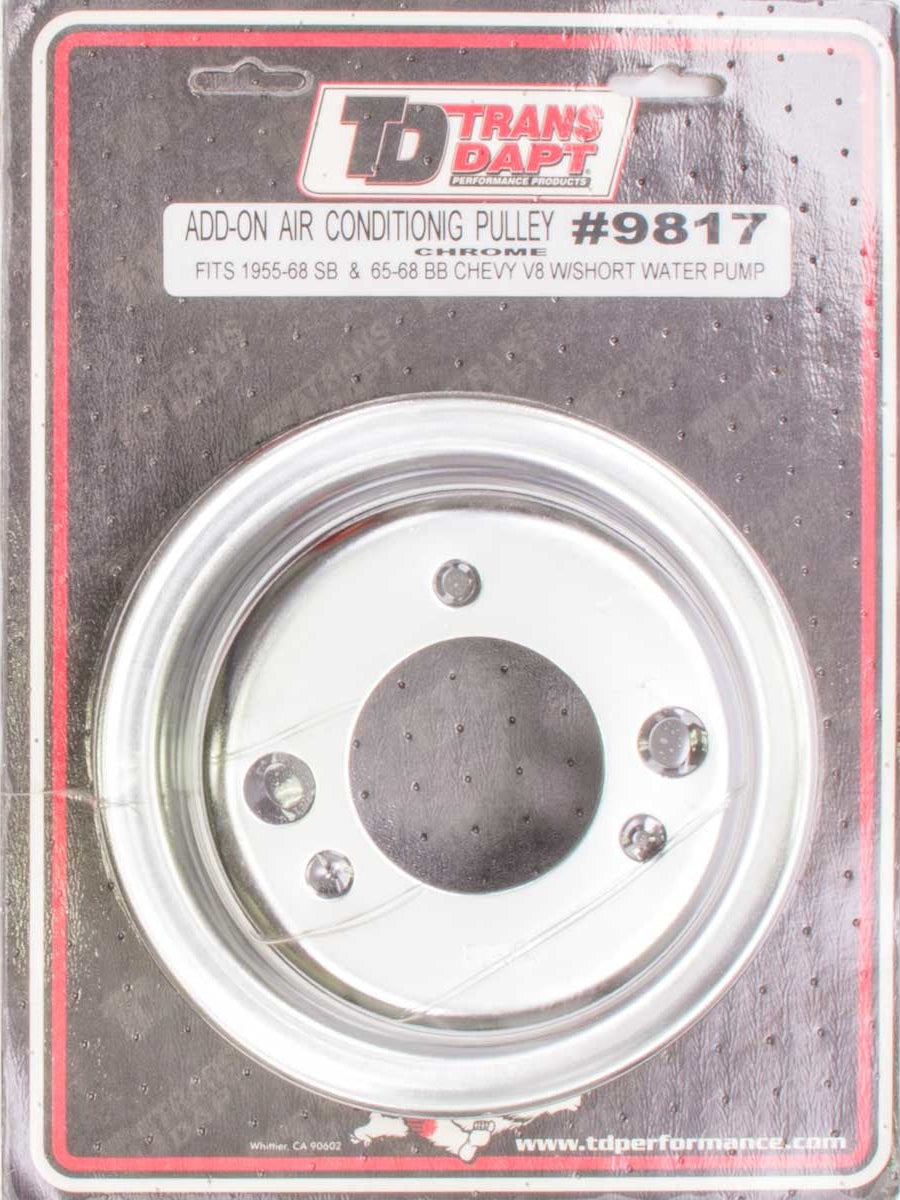 Trans-Dapt Pulley BB Chevy A/C 9817