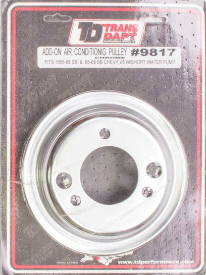 Trans-Dapt Pulley BB Chevy A/C 9817