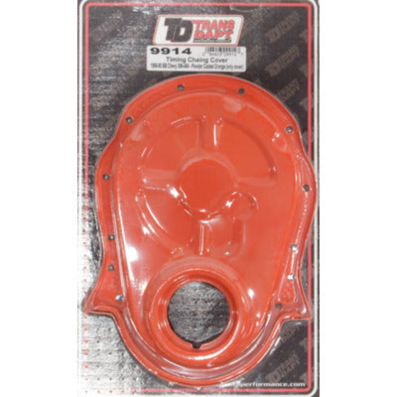 Trans-Dapt BBC Orange Timing Cover 9914