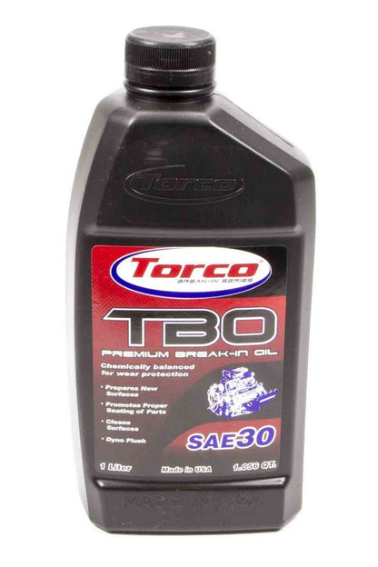 Torco TBO 30W Premium Break-In Oil (Liter)