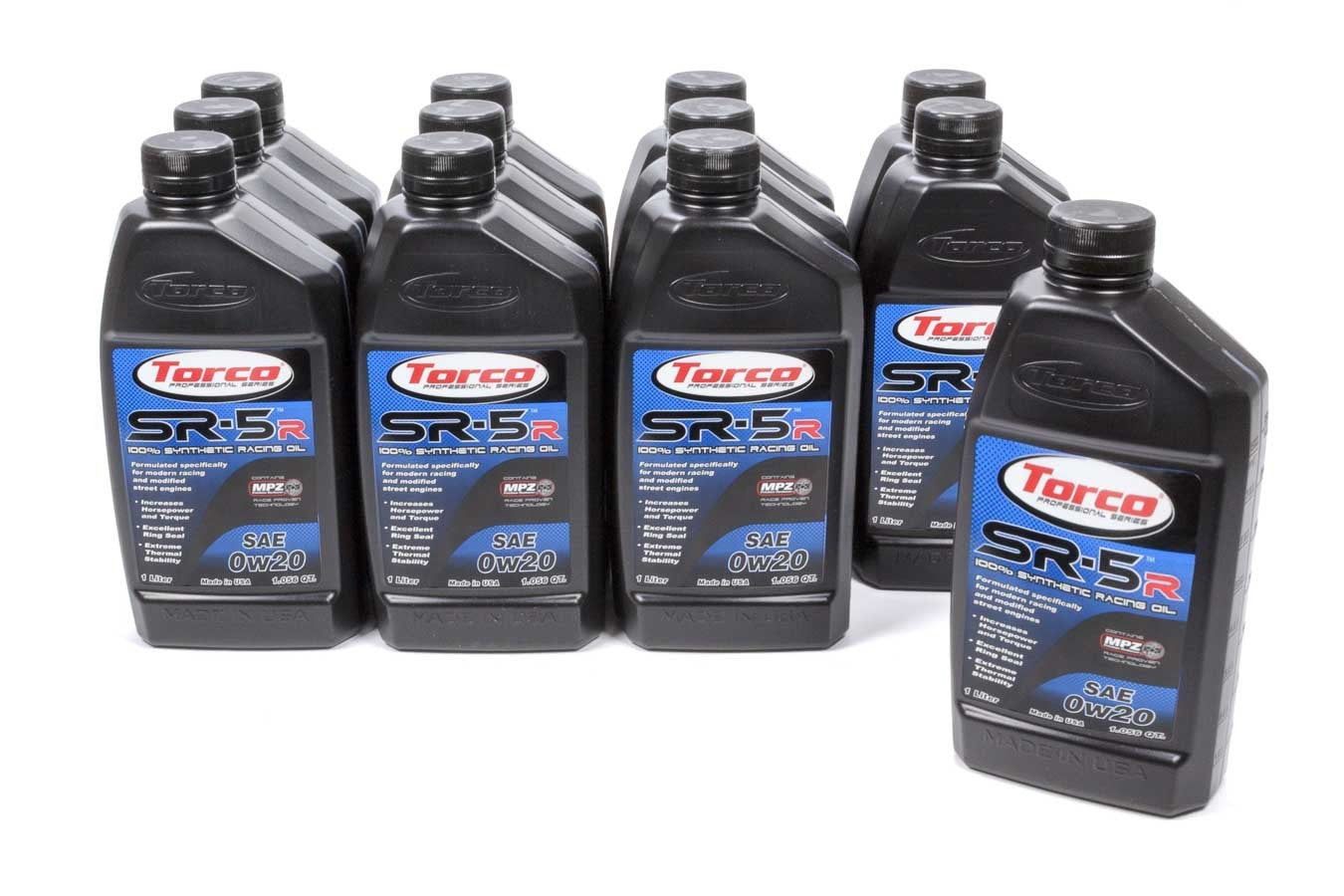 Torco SR-5R Synthetic Racing Oil 0W20 (Case of 12)