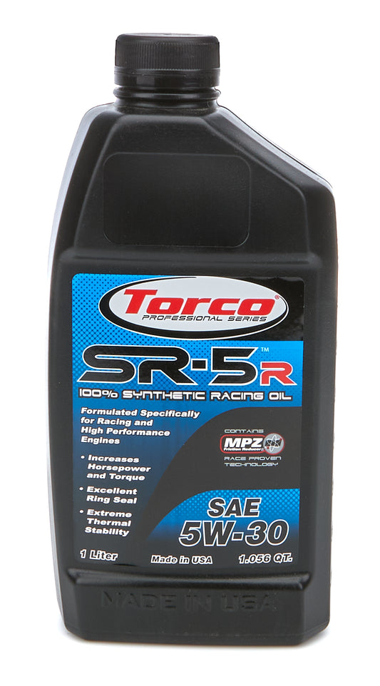 Torco SR-5R Synthetic Racing Oil 5W30