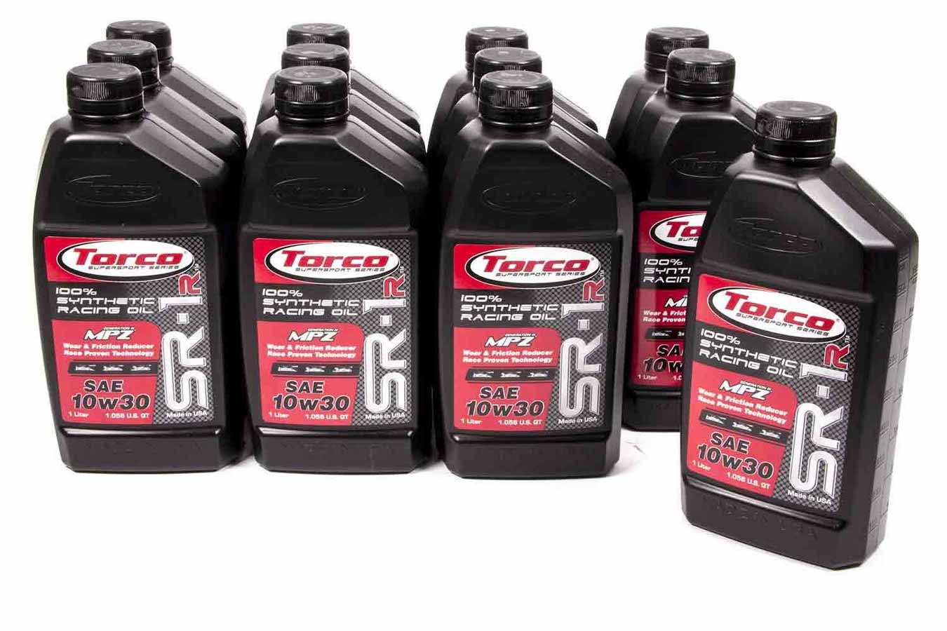 Torco SR-1 Synthetic Racing Oil 10W30 (Case)