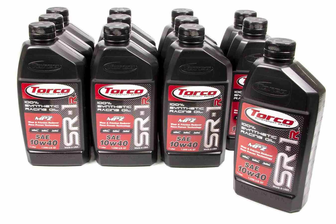 Torco SR-1 Synthetic Racing Oil 10W40 (Case)