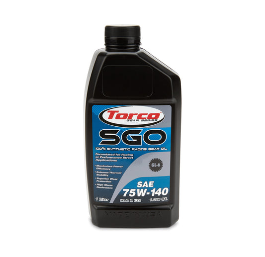 Torco SGO 75W140 Synthetic Racing Gear Oil