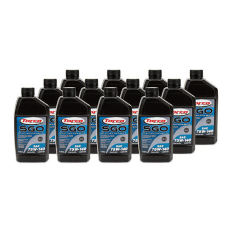 Torco SGO 75W140 Synthetic Racing Gear Oil (Case of 12)