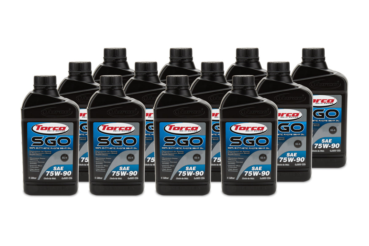 Torco SGO 75W90 Synthetic Racing Gear Oil (Case)