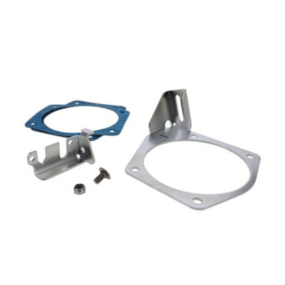LS Throttle Cable Steel Bracket (Silver)