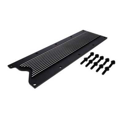 Top Street Performance LS1/LS6 Finned Aluminum Black Valley Cover