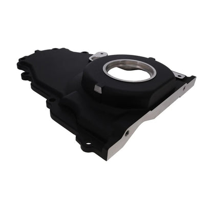 Top Street Performance Black LS Aluminum Timing Cover CPS Provision 81066BK