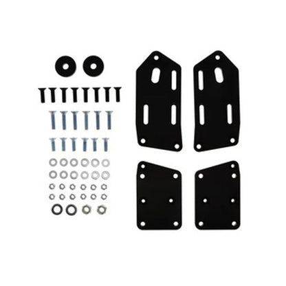 Top Street Performance LS to Foxbody Mustang Swap Adapter Plates (Black)