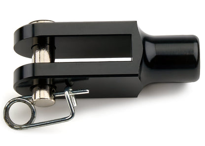 Triple X Champ Kart 1/4" Female Clevis Black | 8KT-CH-1663BLK