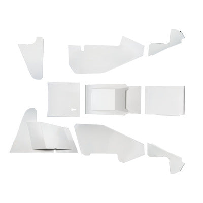 Triple X 5-Series Sprint Car Body Complete White