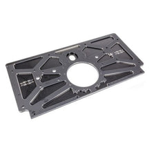 Triple X Aluminum Rear Motor Plate Raised Rail Black Sprint Car