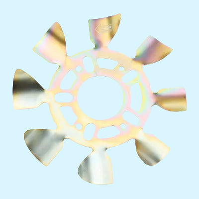  Ultra Cool Brake Fan - LH 5x4-1/2 to 5-1/8 w/.625 Studs LMBFS5-625L