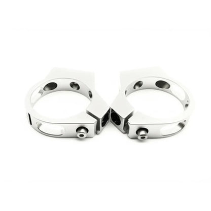 Vapor Trapper Billet Clamp 2.5" Silver (2pk)