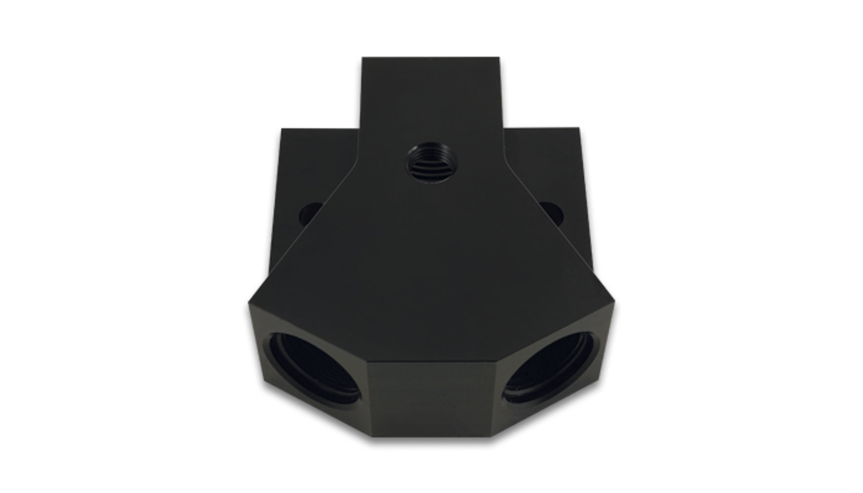 Vibrant Performance Fuel Distribution Block Y-Block, Female -10 AN 10894